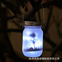 跨境创意发光小夜灯电镀工艺品星光彩灯瓶创意礼物木塞盖玻璃瓶