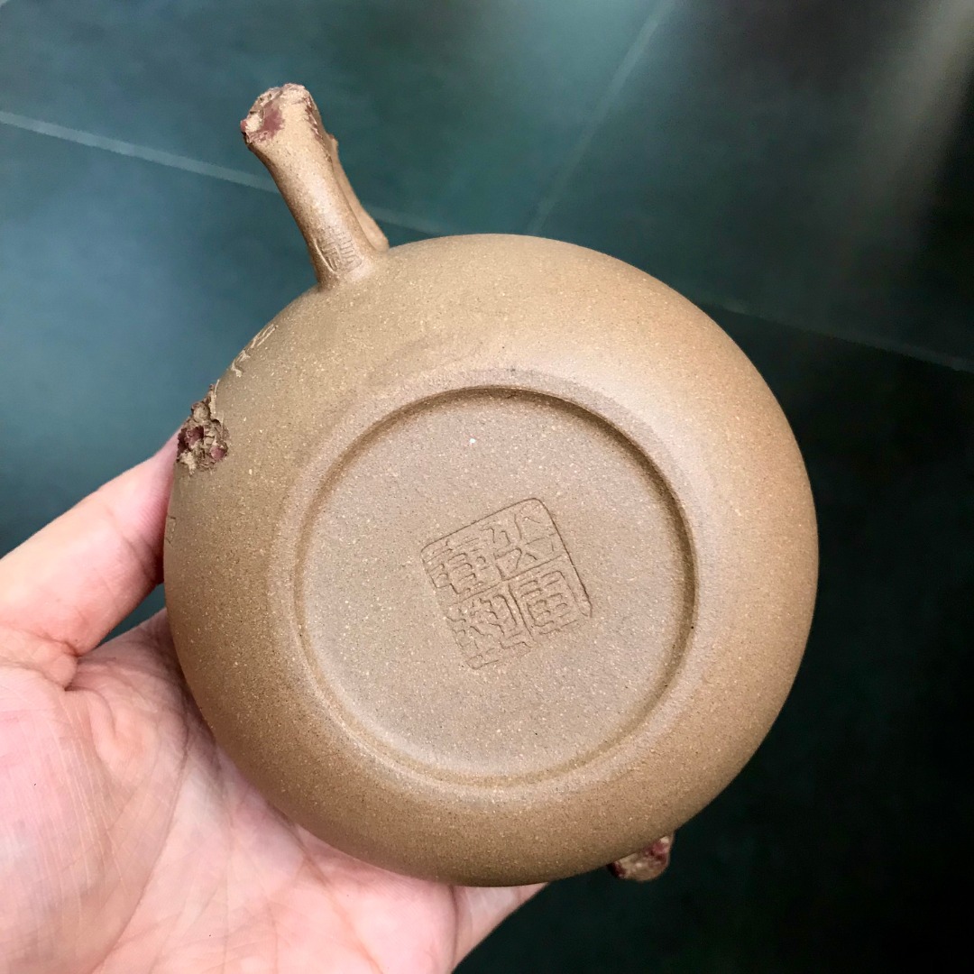 宜兴紫砂壶 名家手工茶壶 丁山本土段泥太湖石 顺丰包邮