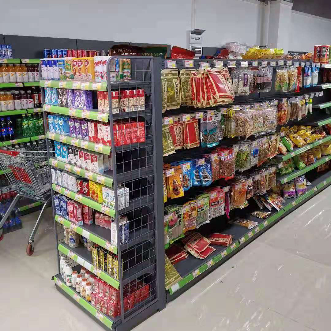 厂家供应货架加厚超市货架便利店双面展示架货架超市整店货架