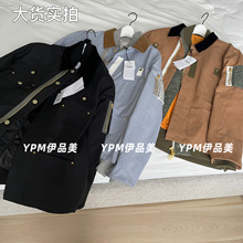 蕞gao品!伊品美 23新款 SACAIXCARHARTT 工装外套大衣棉服