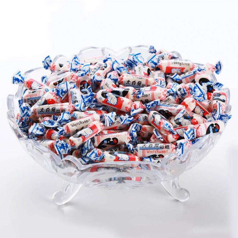 糖果零食批发10袋冠生园大白兔奶糖原味227g婚庆喜糖怀旧上海特产