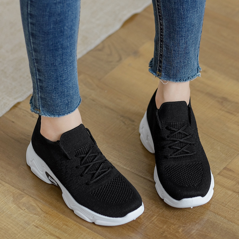 Women's Shoes 2023 Spring New Trendy All-Match Internet Celebrity Female Students Sweet Leisure Sneaker Platform Women's Shoes