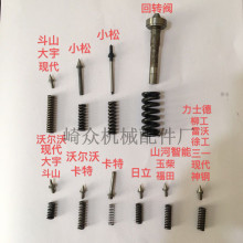 主溢流阀 主炮 副炮 阀针