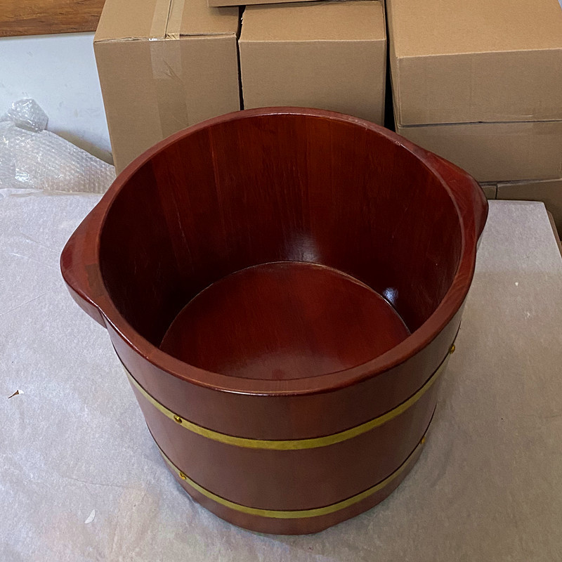 泡脚木桶家用洗脚木桶木质泡脚盆养生足浴桶实木泡脚桶