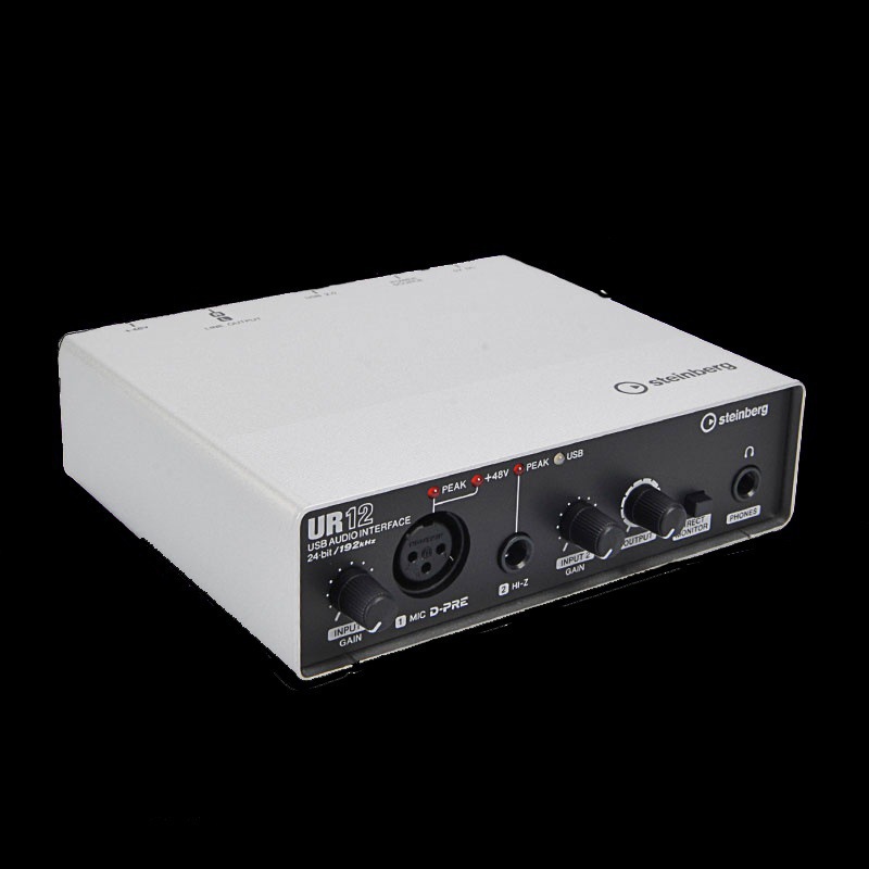 steinberg_雅马哈_yamaha ur12 录音直播乐器编曲有声书声卡-阿里巴巴