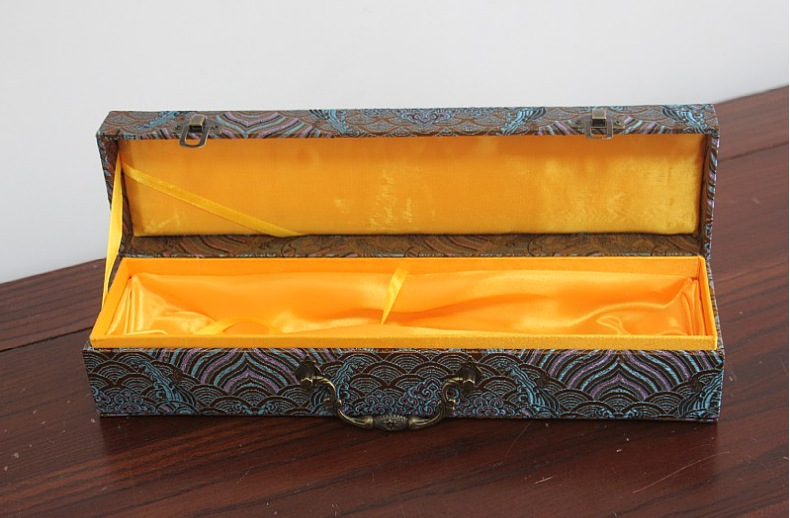 定制diy 书画礼盒 卷轴盒 长条锦盒 字画国画圣旨盒 对联礼品盒