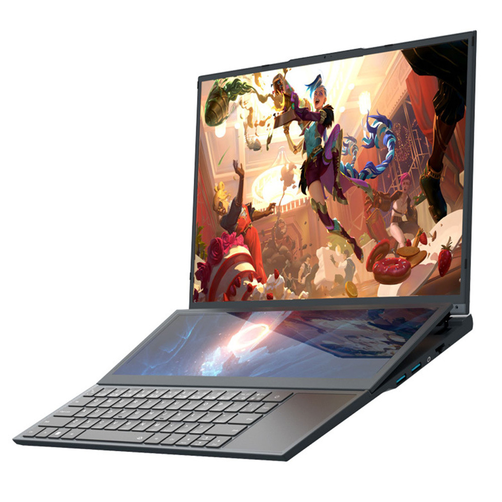 16寸酷睿i7双屏高配轻薄便携大学生游戏本手提办公商务笔记本电脑