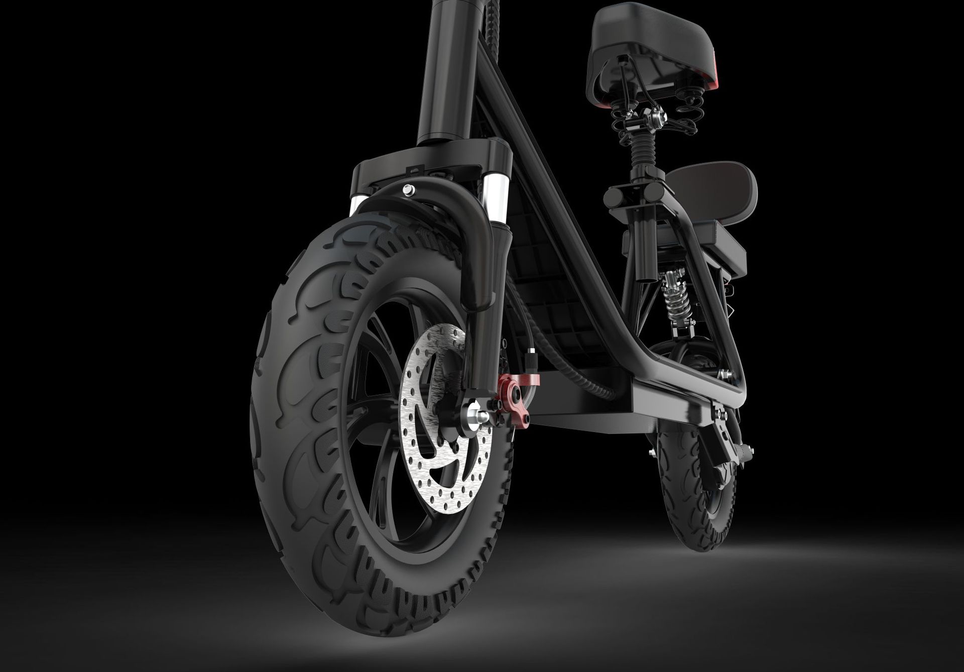 厂家直销小哈雷电动摩托车成人折叠电动车外贸出口代驾电动自行车