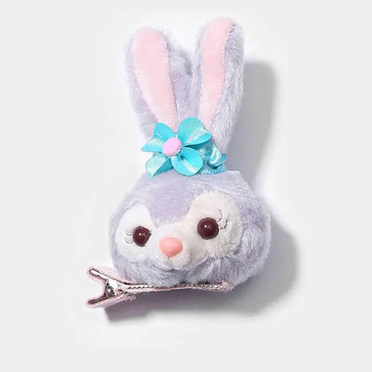 网红星黛露头箍发绳皮筋发夹毛绒兔耳朵可爱卡通头箍发带