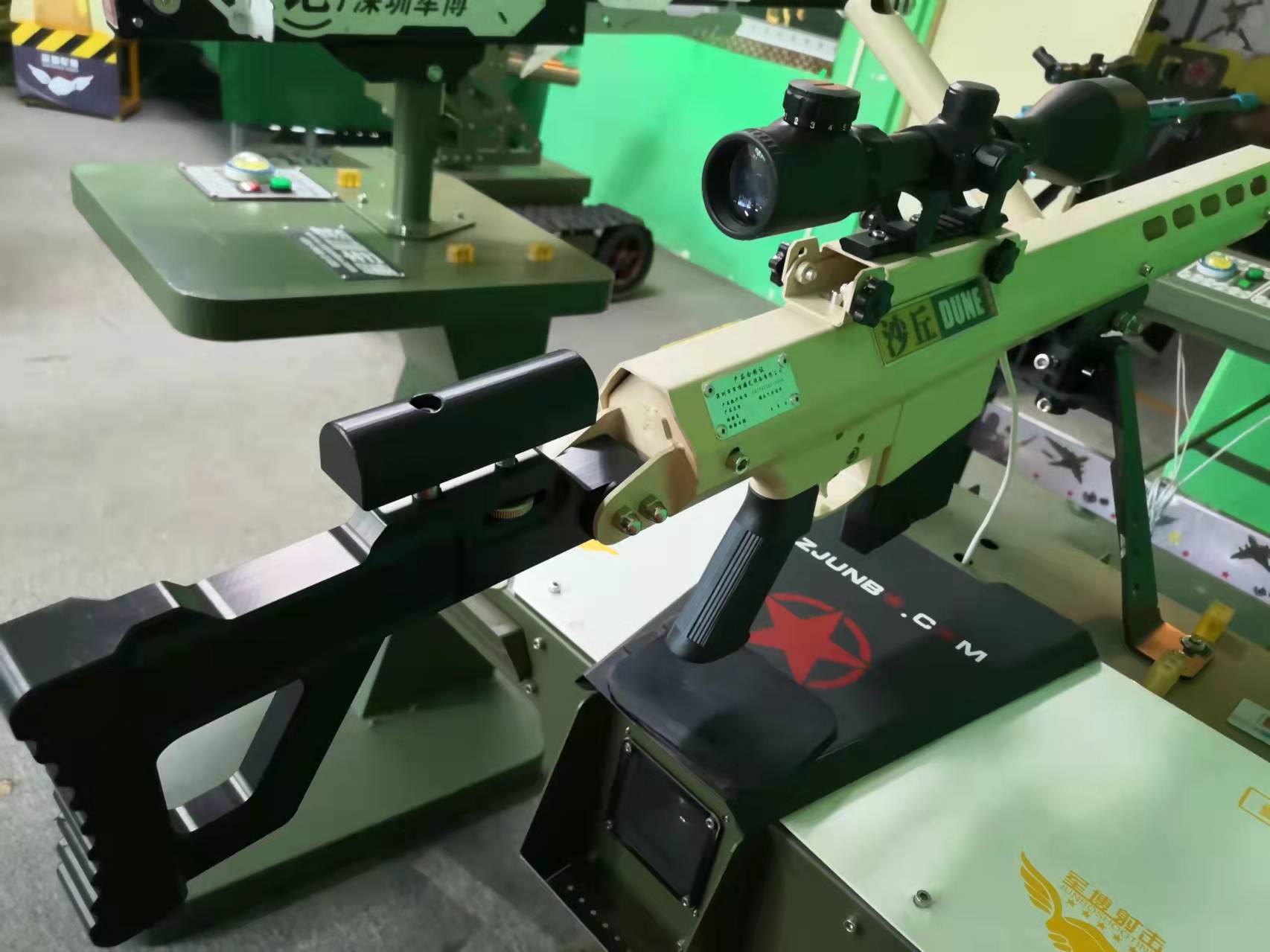 夜市打气球仿真 金属橡胶弹打靶枪深圳军博枪林弹雨射击靶 气炮枪