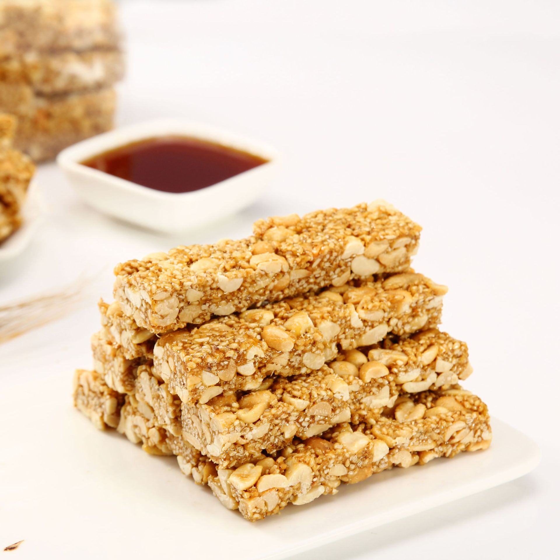 锦悦现货白芝麻花生酥花生酥零食特产网红小吃老式糕点批发25斤