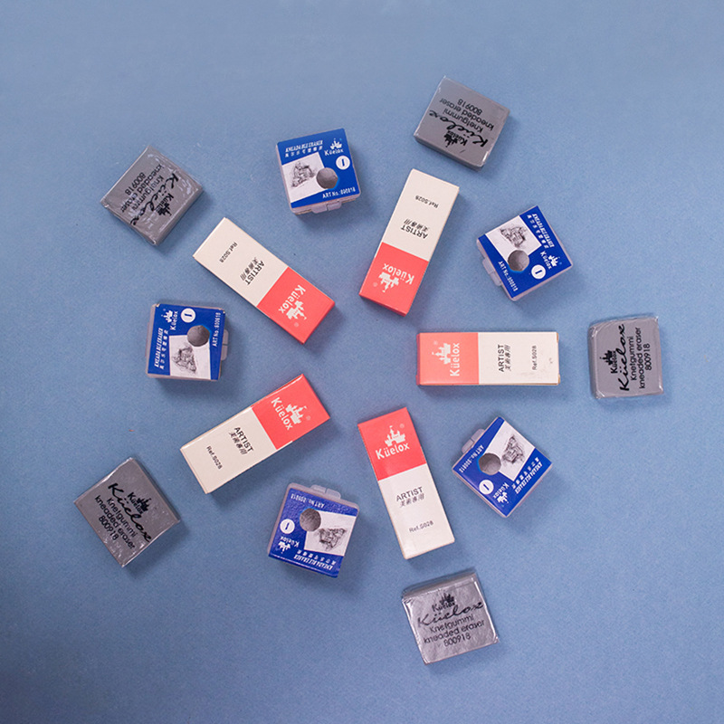 高尔乐可塑橡皮 美术素描拉丝橡皮泥绘画橡皮可捏造型800818