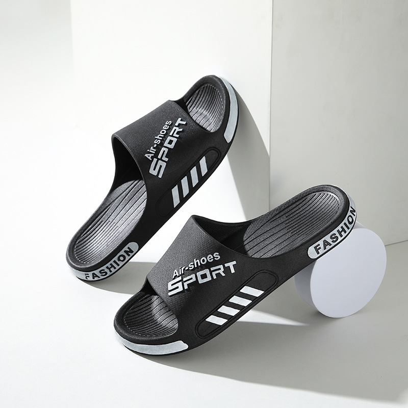 Large Size Slippers Men's and Women's Outdoor Wear Indoor Home Ins Men's Non-Slip Student Couples Sandals Men's Fashion