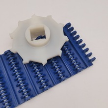 定制尼龙链轮802链板机械传送带单双排主动从动塑料轮尼龙齿轮