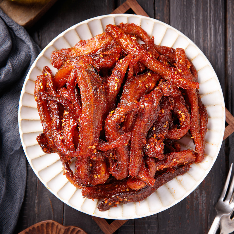 甜辣龙头鱼干500g蜜汁海龙鱼黄花鱼麻辣海鲜小零食麻辣