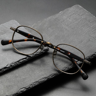 复古小圆框眼镜 马萨达no.