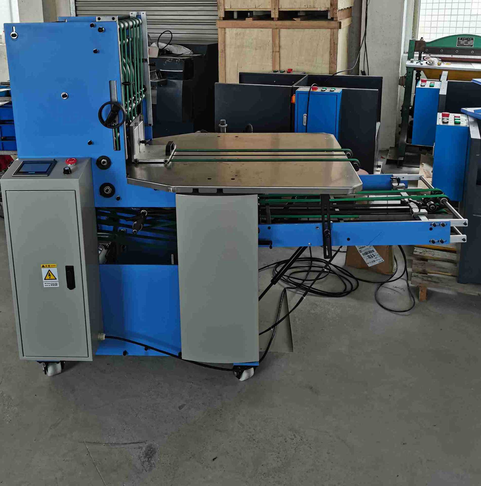 折页压平堆积机,立式收纸机,折页压平机