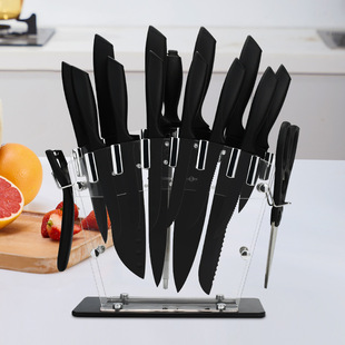 阳江刀具 厨房刀具全套装菜刀 家用厨师全套菜刀套装水果刀菜刀具