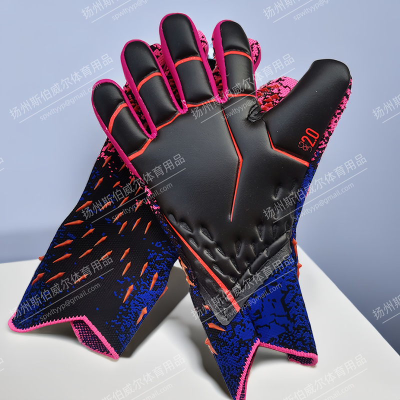New Falcon Football Professional Adult Latex Finger-Free Breathable Wear-Resistant Thickened Goalkeeper Gloves Goalkeeper Gloves