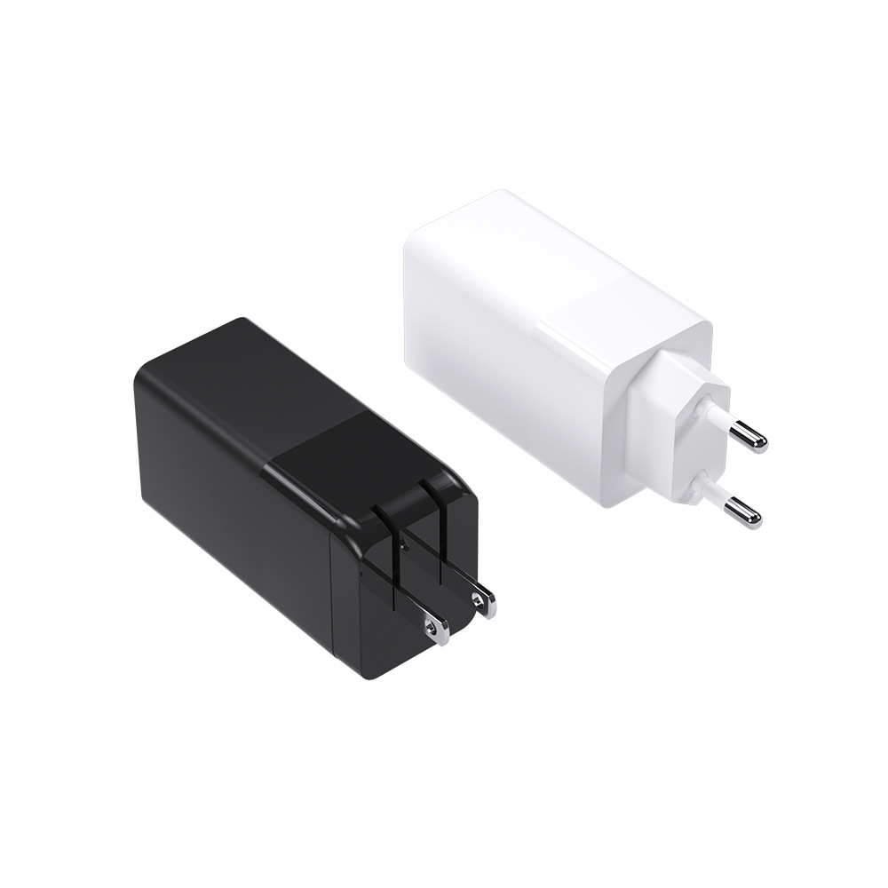 Pd65w Gallium Nitride Charger for Tablet Notebook Phone Charging Plug Multi-Port 2 C1a65w Charging Plug
