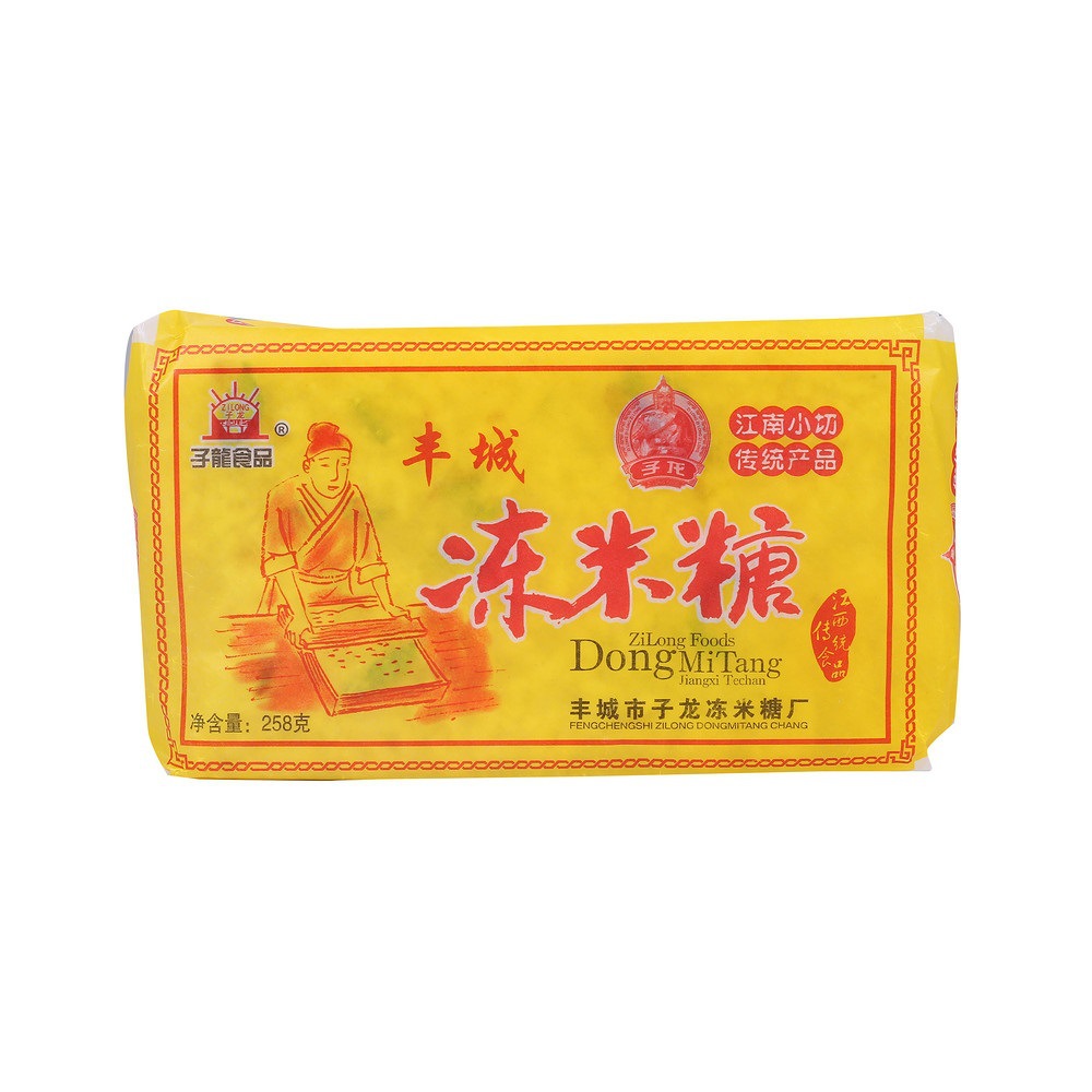 江西丰城特产子龙冻米糖江南小切传统工艺桂花味258g网红休闲零售