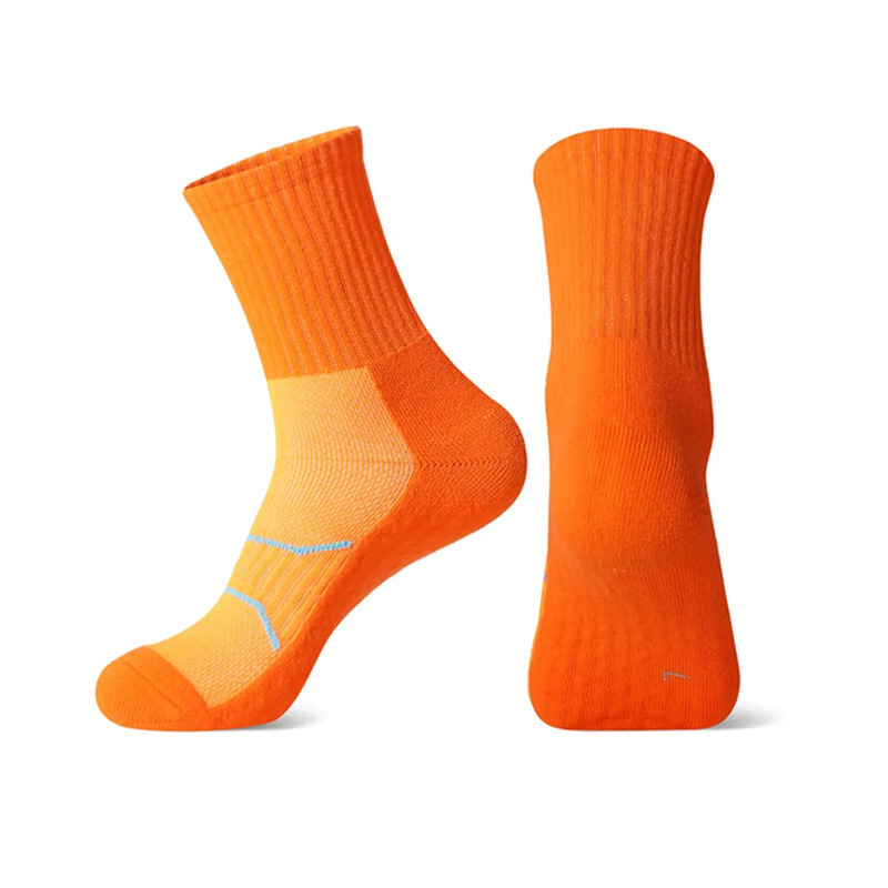 Marathon Running Socks Unisex Thickened Badminton Outdoor Socks Towel Bottom Wear-Resistant Moisture Absorption Professional Sports Socks