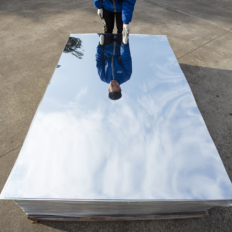 软镜子pet镜片pet镜面板材片材塑料软镜片背胶不碎pe镜面板反光镜