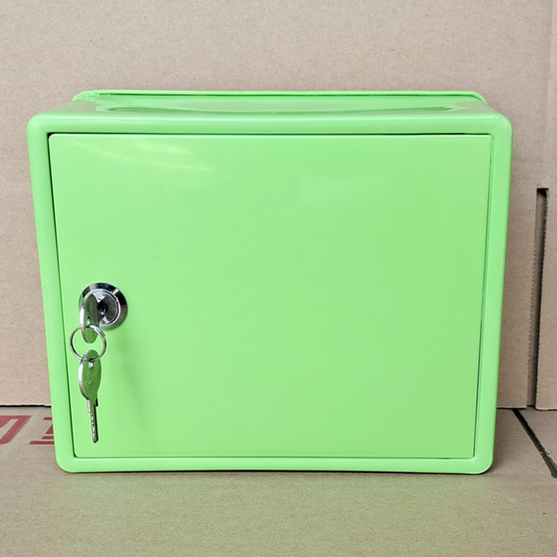 家门口牛奶箱墙上塑料奶箱挂墙带锁鲜奶配送社区牛奶周转箱壁挂