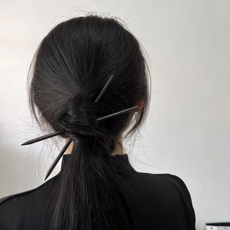 New Chinese Style Hairpin Women's High-Grade Tassel Step Hairpin Daily Updo Hairpin Ancient Style Hanfu Hairpin Headdress