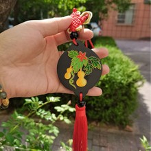 仿活性炭流苏挂件家居汽车清新空气房间挂饰品活性炭挂饰