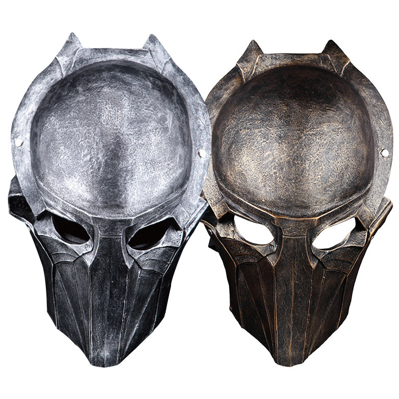 新款万圣节恐怖cosplay铁血战士鹰面面具珍藏版异形大战树脂面具