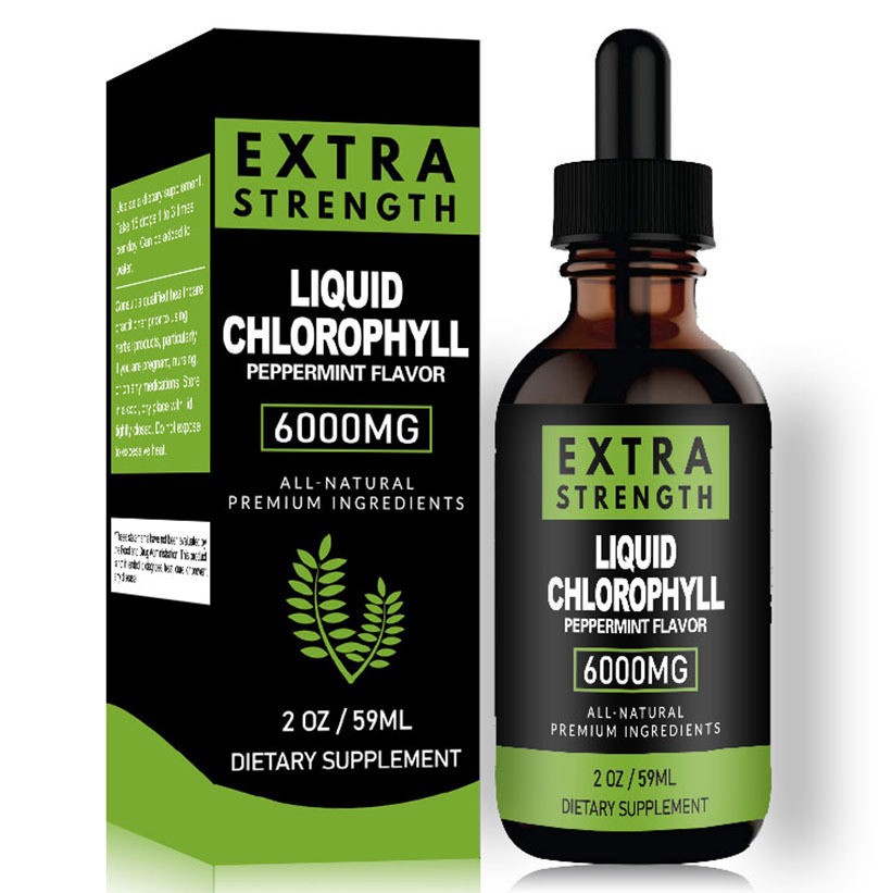 现货供应 叶绿素滴剂chlorophyll drops60ml 跨境厂家加工定 制o