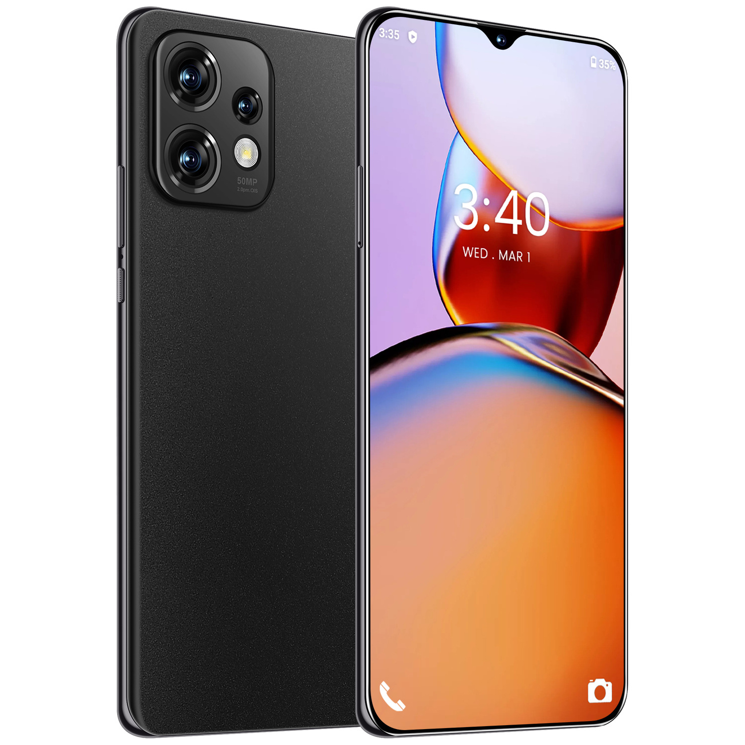 跨境热销poco f5智能手机现货安卓3 64g高清外贸6.6寸双卡谷歌