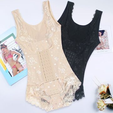 四季薄款塑身衣收肚子显瘦紧身收腹提臀束腰产后加强版束身衣连体