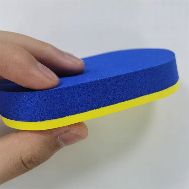 eva复合乳胶乒乓球擦 泡棉背胶贴合乳胶海绵擦华众发泡厂可印logo