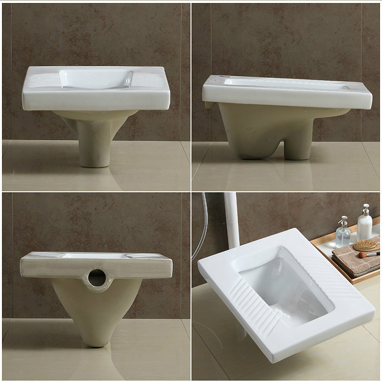 肯陶6805蹲便器冲水箱套装超漩大尺寸存水弯防臭陶瓷蹲便池蹲厕