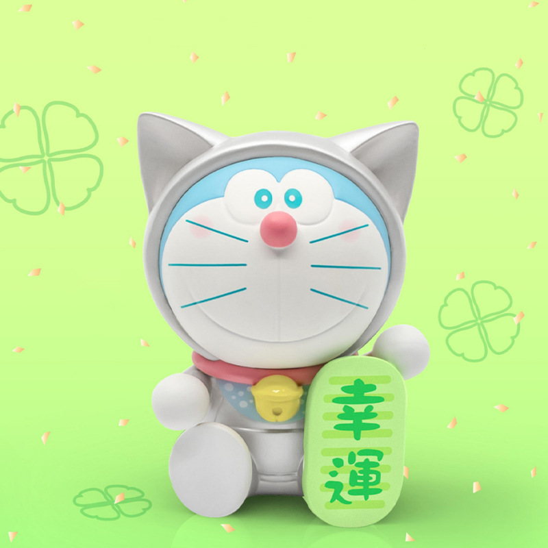 正版哆啦a梦福气满满系列叮当猫摆件玩具礼物潮玩手办盲盒批发