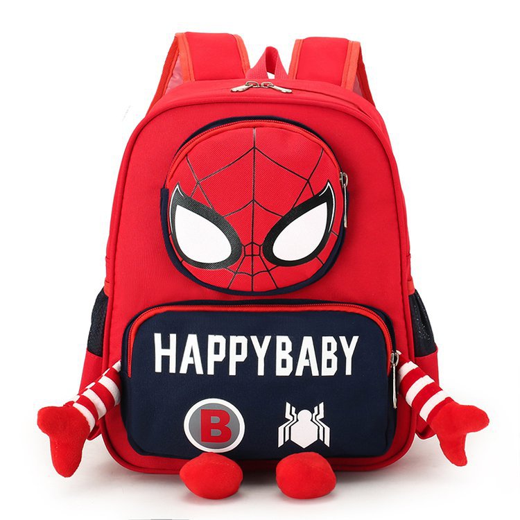 New Nylon Children's Bags Kindergarten Boys and Girls First Grade Backpack Preschool Kids' Schoolbag Cross-Border