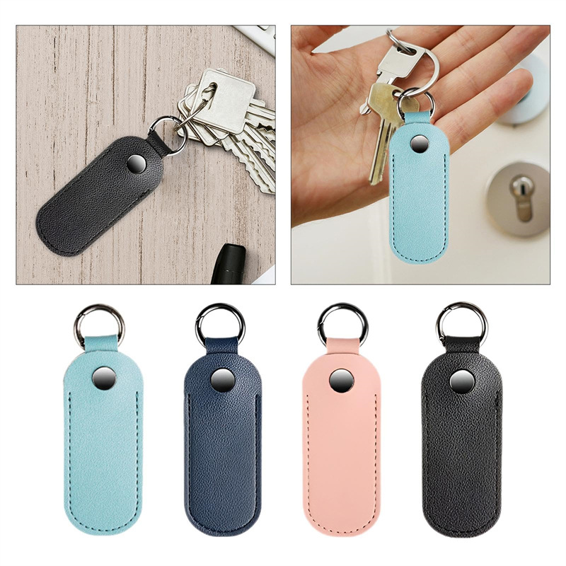 日韩时尚皮革U盘保护套商务便携U盘迷你收纳包特色U盘套广告礼品