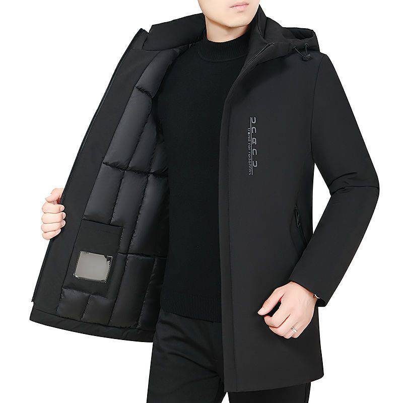 爸爸装大码外套中老年棉衣男加厚保暖棉袄中年人男士冬装棉服男装