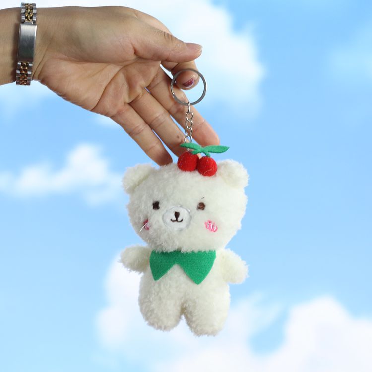 可爱萌泰迪熊挂件公仔小号毛绒玩具小熊迷你玩偶书包包挂饰钥匙扣