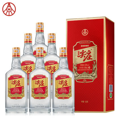 白酒批发五粮绵柔尖庄红优方瓶42度浓香型白酒整箱6瓶*500ml-阿里巴巴