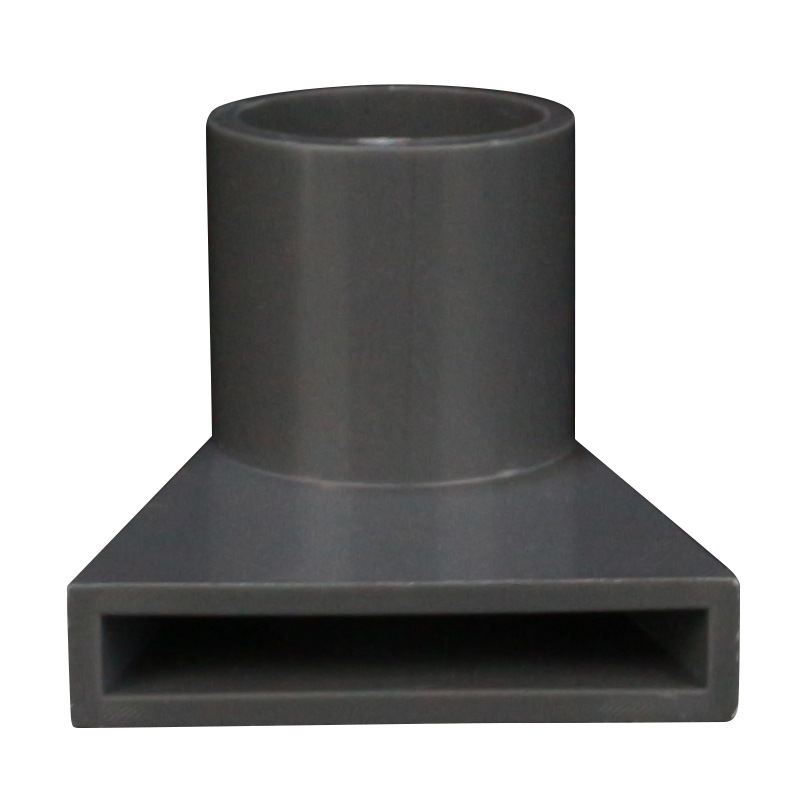 批发pvc三角鸭嘴鱼缸吹水口水管配件大全亚克力鱼缸底部出水嘴配