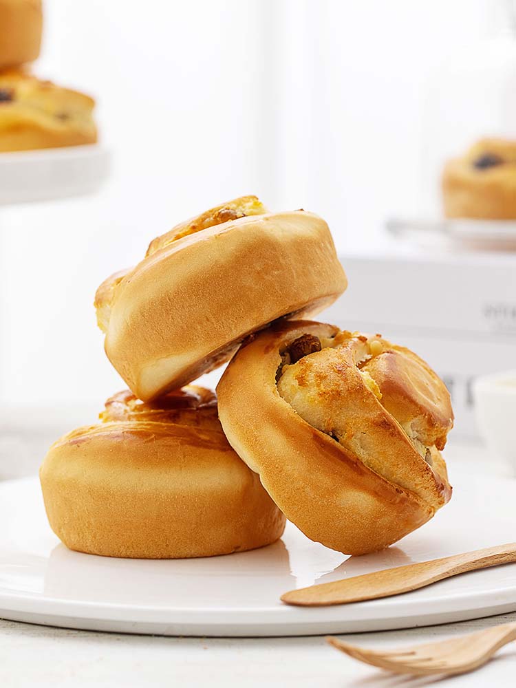 新疆特产奶皮子面包奶香浓郁单独装干果果仁早餐面包纯手工-阿里巴巴