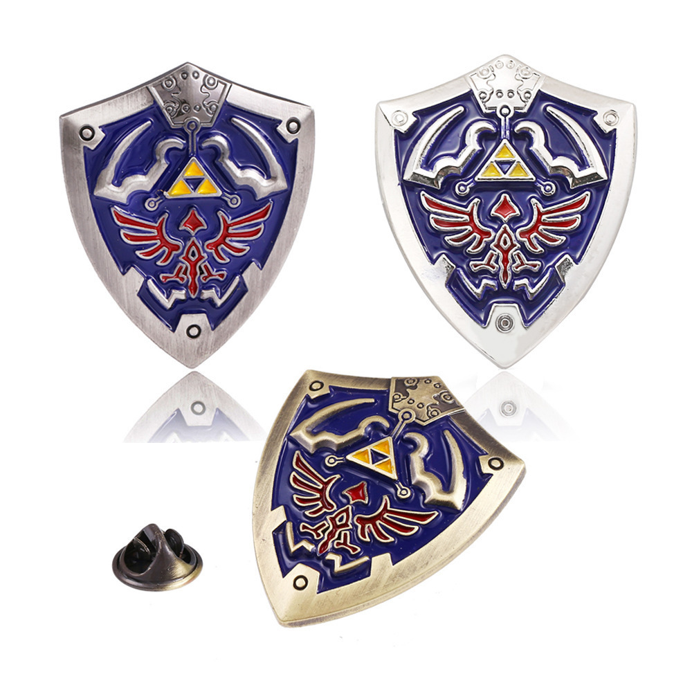 荒野之息海利亚之盾项链塞尔达传说钱币比索体力条西卡石板钥匙扣