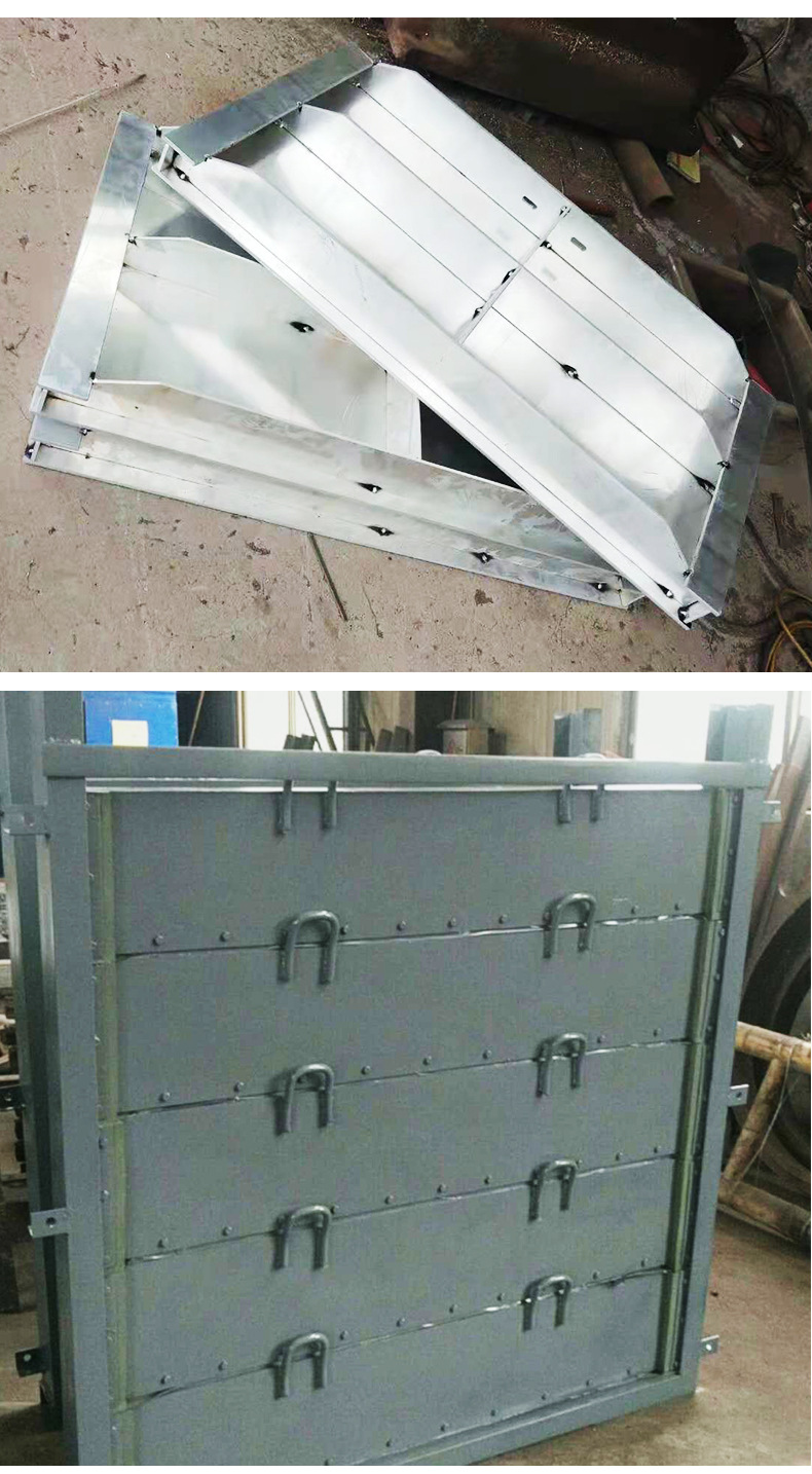 不锈钢闸门钢制闸门叠梁门电动旋转式堰门渠道止水闸门厂家现货