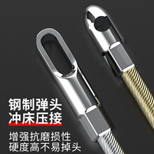 HZ德国新款穿线神器电工专用引线器滑轮弹簧头钢丝拉线串线辅助神