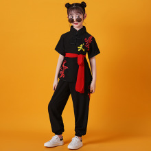 幼儿童武术服表演服装衣服太极功夫训练功服中国风男女童园演出服