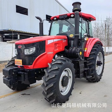 新款东方红lx2004不烧尿素新款大桥拖拉机四驱四缸强压空调驾驶室