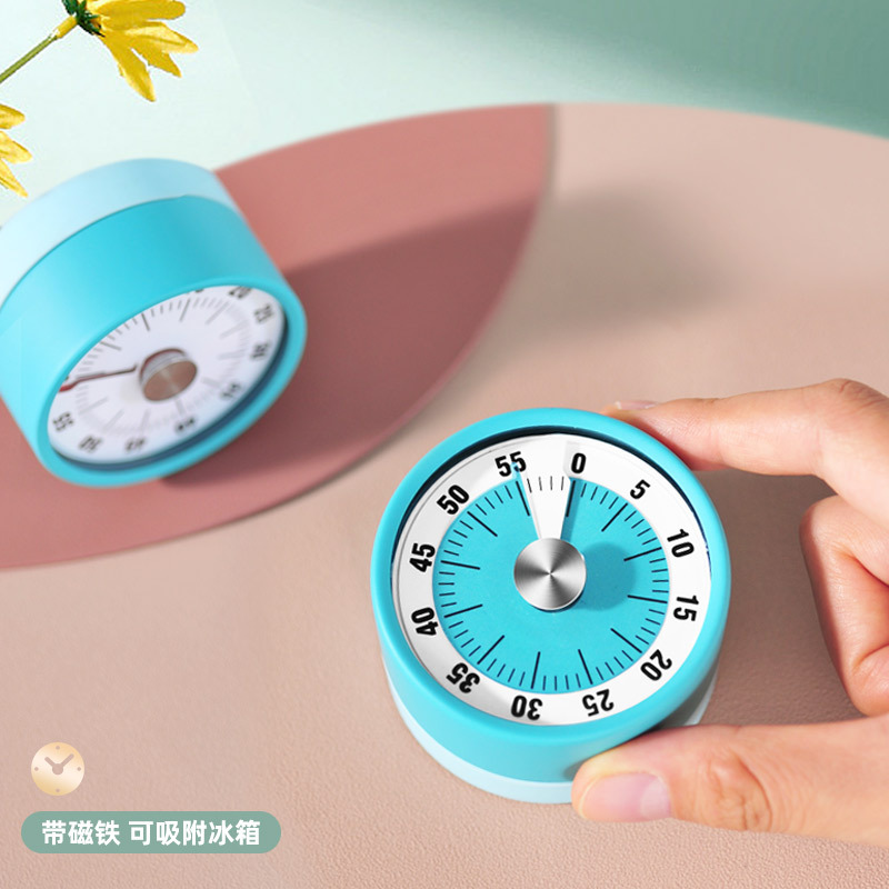 厨房计时器机械定时器学习专用闹钟儿童自律时间管理倒计时提醒器